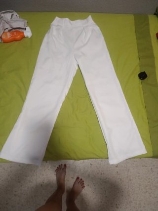 Pantalón largo blanco