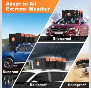 Cofre Techo Coche 580L Impermeable