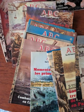 Lote 91 Revistas ABC Segunda Guerra Mundial