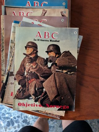 Lote 91 Revistas ABC Segunda Guerra Mundial