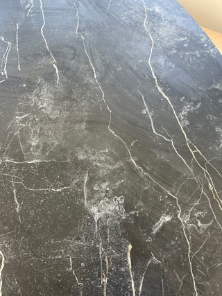 Mesa comedor ovalada mármol 2.20x1.10