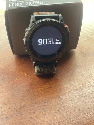 Garmin fenix 7 X Pro Solar Gris/Naranja