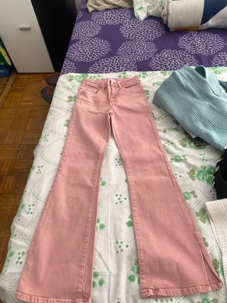Lote 2 pantalones vaqueros niña MNG talla 152 cm