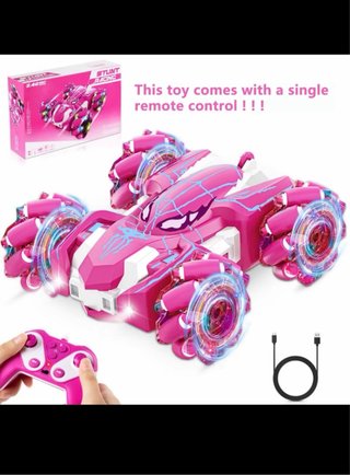 Coche RC Spider-Man Rosa