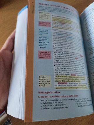 Diccionario Oxford Study para estudiantes inglés.