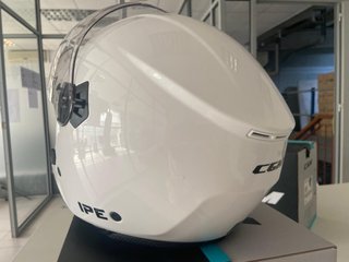 Casco Jet CGM 126A IPE MONO Blanco Gafa Solar