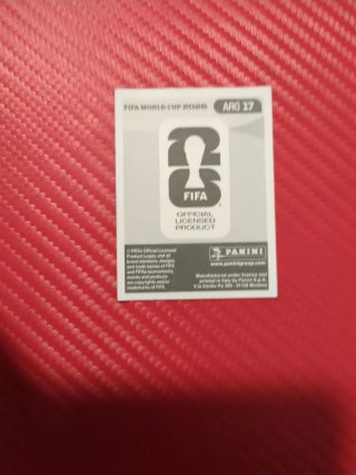 Cromo Messi Mundial 2026 FIFA Con funda de plástic