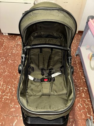 Carrito de bebé 2 en 1 verde