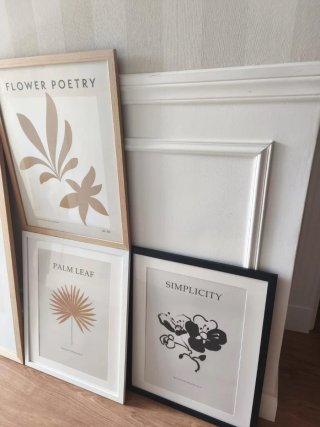 Lote de 4 cuadros decorativos