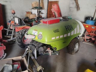 Tractor Agria 960 + Atomizador Fede