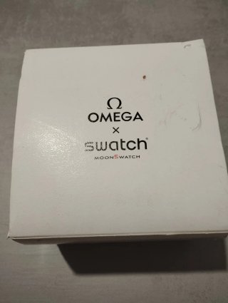 Swatch Moonswatch Blanco