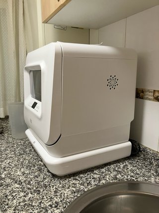 Mini lavavajillas de encimera, capacidad 7,5 L