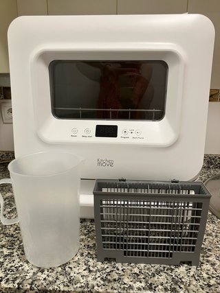 Mini lavavajillas de encimera, capacidad 7,5 L