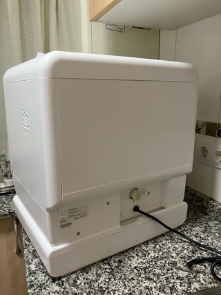 Mini lavavajillas de encimera, capacidad 7,5 L