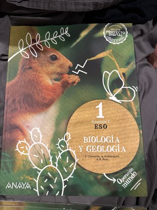 Libro biologia y geologia  anaya