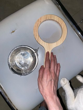 Cuenco para pájaros con soporte