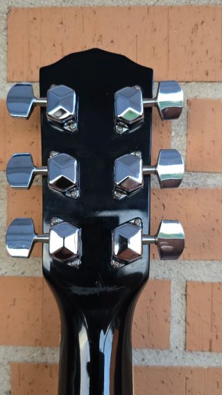 Guitarra Acústica Fender Negra