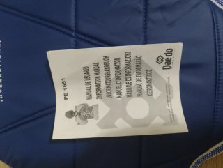 Peto protección Daedo Taekwondo - Azul y Blanco ta
