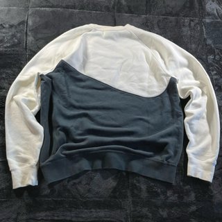 Sudadera Nike Oversized Negra y Blanca
