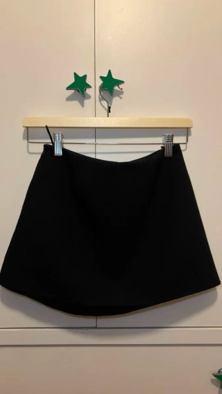 Falda pantalón Zara negra Talla 34