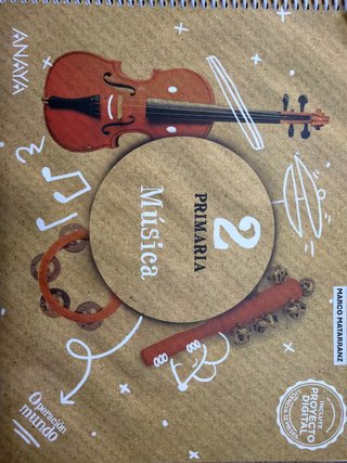 Libro Música 2 Primaria Anaya Operación Mundo
