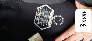 Traje de surf Alder 3mm Talla L
