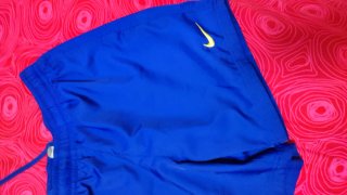 Pantalón deportivo Nike Barcelona azul y dorado