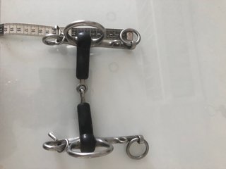 Pelham articulado para equitación