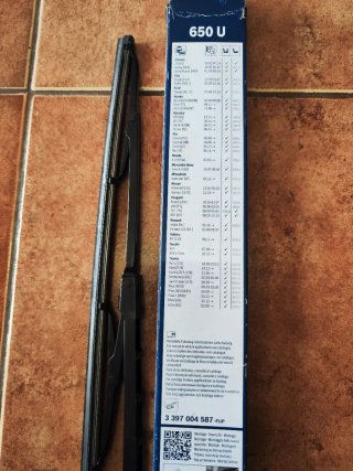 Escova Limpa Para-brisas Bosch Twin 650U 650mm