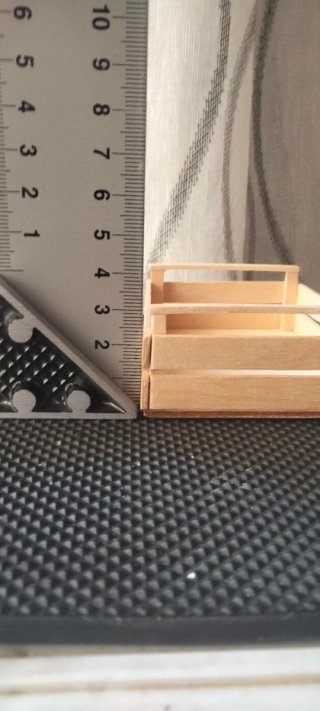 Cassetta in legno rustico