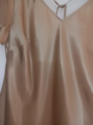 Blusa de raso mujer