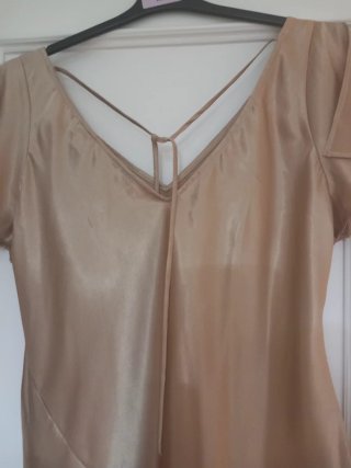 Blusa de raso mujer