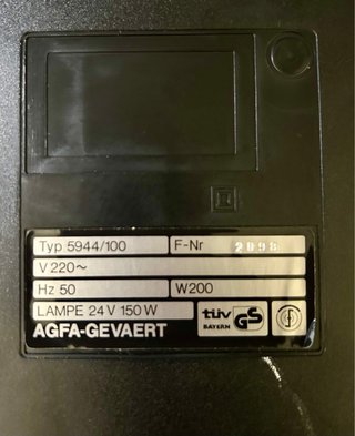 Proyector Agfa Diamator 1500 IMPECABLE