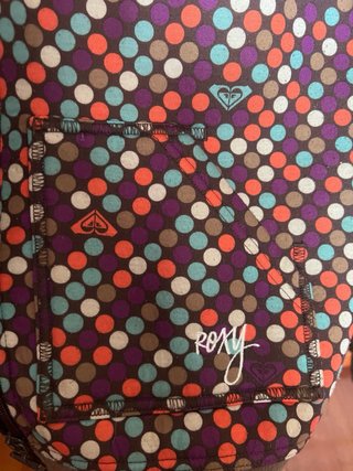 Roxy Abrigo Niña con Capucha Multicolor