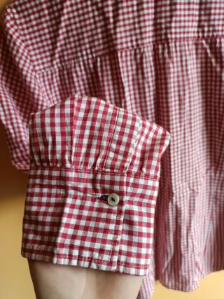 Camisa cuadros roja