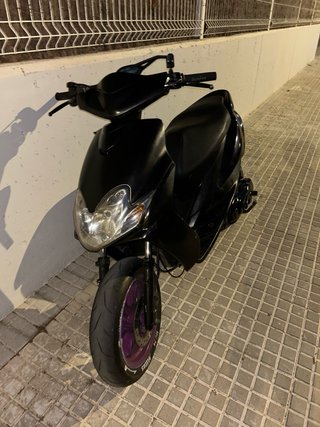 Yamaha Jog R Scooter Negra