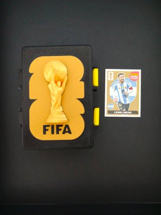 Leo Messi Extra Sticker Gold Oro Mundial 2026