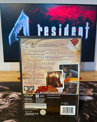 🇪🇸 Scatola e Manuale Resident Evil 4 GameCube