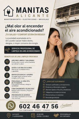 Limpieza de aire condicionado