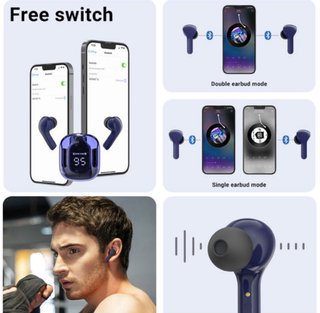 Auriculares Acefast T6 Bluetooth 5.0 Negro