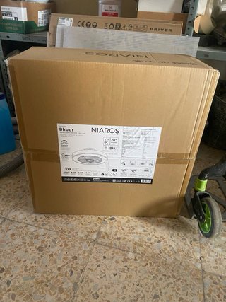Ventilador Techo Bhoor CCT Regulable DC Blanco