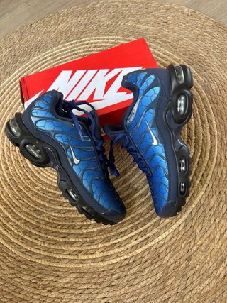 Zapatillas Nike TN Plus Azul Plata