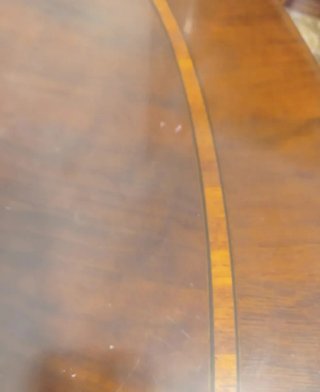 Mesa libro estilo georgiano madera