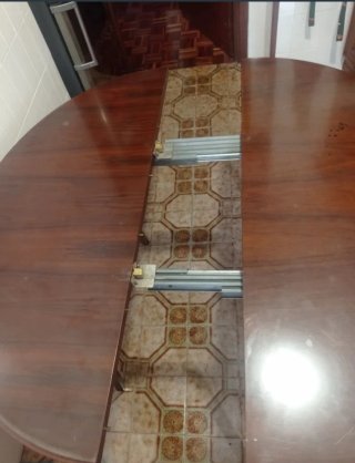 Mesa libro estilo georgiano madera