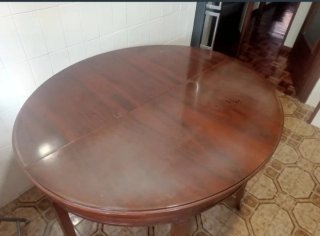 Mesa libro estilo georgiano madera