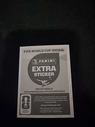 Cromo Cristiano Ronaldo Extra Mundial 2026
