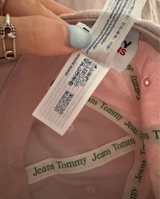 Gorra Tommy Jeans Rosa