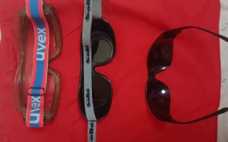 Lote 3 Gafas Protección Motos Soldadura