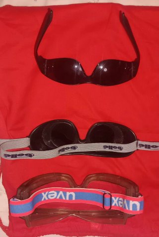 Lote 3 Gafas Protección Motos Soldadura