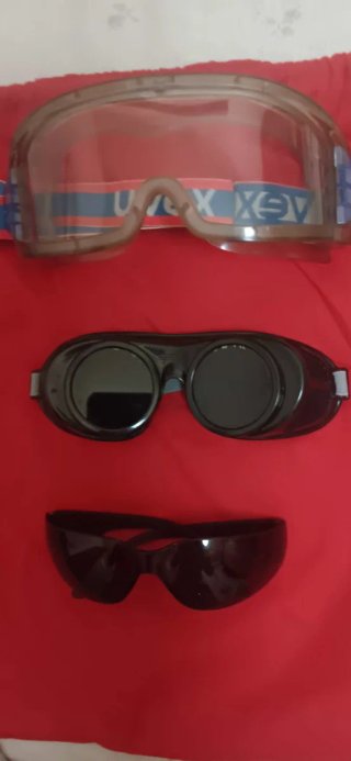 Lote 3 Gafas Protección Motos Soldadura